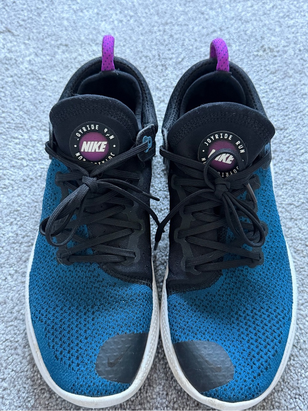 Nike Joyride Run Flyknit Women's Blue & Black Running Shoes